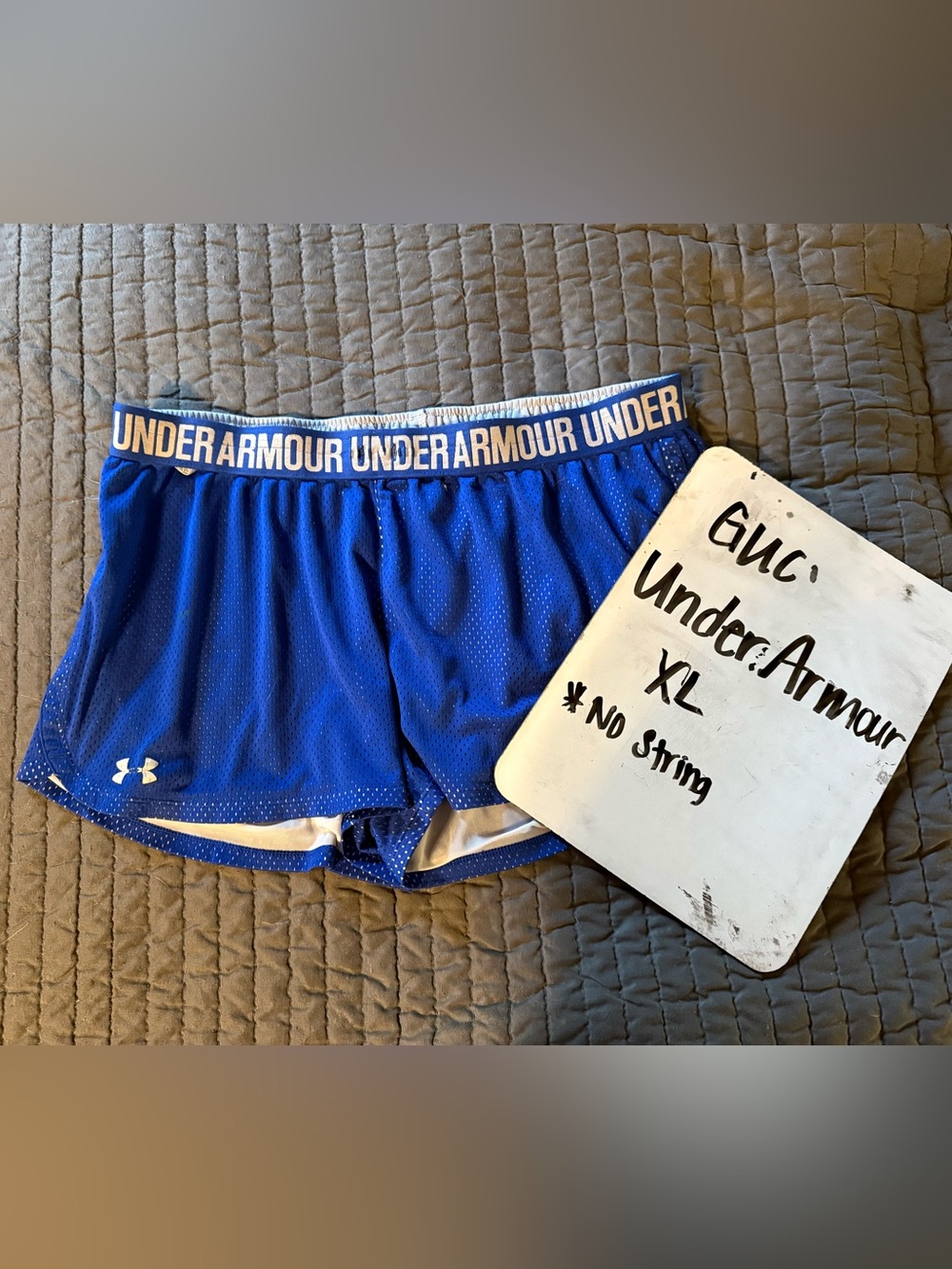 Under Armour Royal Blue Women's Training Shorts